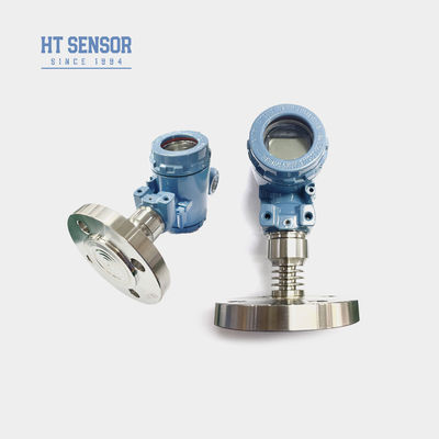 DN25 High Temperature Flange Pressure Transmitter 4-20mA With Display  Industrial Pressure Sensor