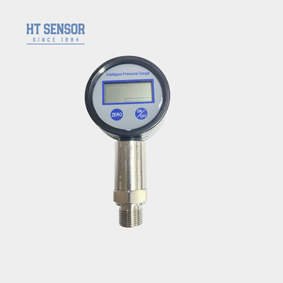 BPZ2007 Black Plastic Box Digital Pressure Gauge with 9V Battery Supply 5bit LCD Gauge