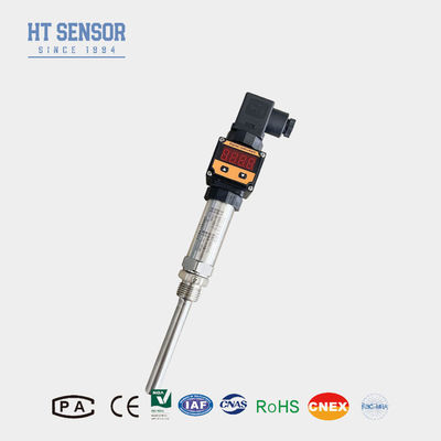Stainless steel PT1000 temperature indicator transmitter with analog output and digital output