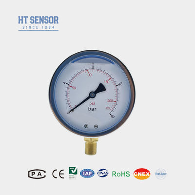 Industrial Applications Pointer Pressure Gauge For Machinery Manufacturing Essential