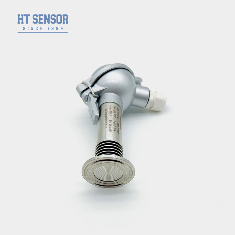 High Temperature Clamp Industrial Pressure Sensor Liquid Water Pressure Transmitter