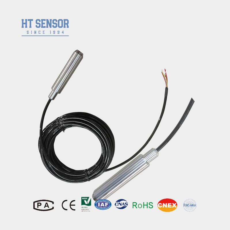 Liquid Level Transmitter With PE/PU/PTFE Cable Options For Various Applications Sensor Pressure Transmitter
