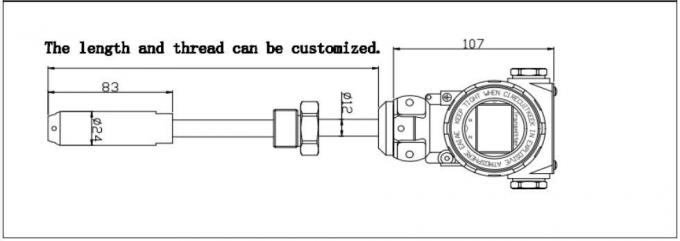 Ht Bh93420-IIIk Armored Insertion Water Level Transmitter