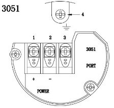 BHZ93420-III Máy truyền cảm biến mực lỏng 0.1% Độ chính xác Máy cảm biến mực nước 4 20ma 5