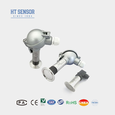 4-20mA Bộ cảm biến áp suất phân sạc phẳng bộ phim Flat Film Flange Transducer Bộ cảm biến áp suất phân sạc phẳng